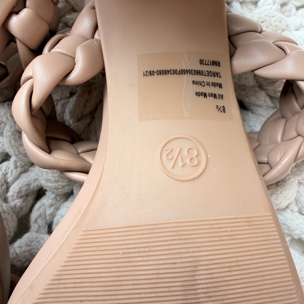 a new day Braided Strap Nude Heels - Picture 4 of 5